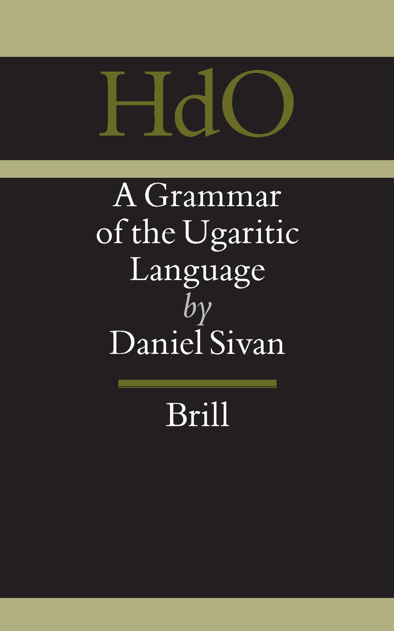 A Grammar of the Ugaritic Language